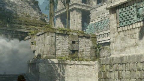 Close-up of the aim point just before the throw