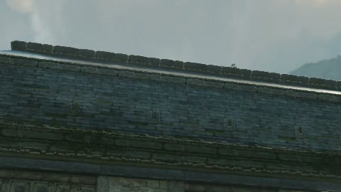 Close-up of the aim point just before the throw