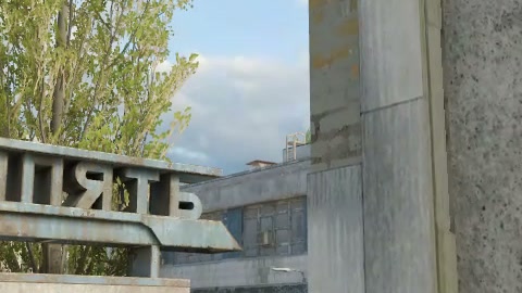 Close-up of the aim point just before the throw