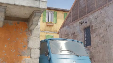 Close-up of the aim point just before the throw