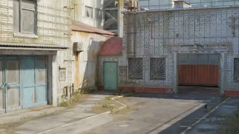Close-up of the aim point just before the throw
