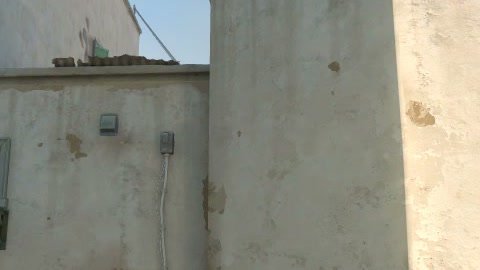 Close-up of the aim point just before the throw