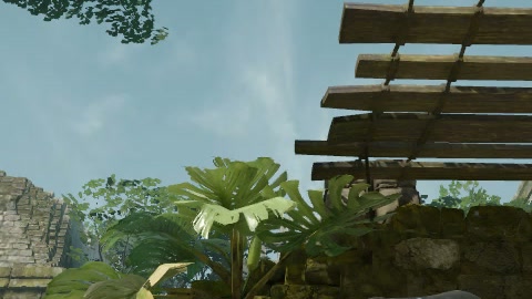 Close-up of the aim point just before the throw
