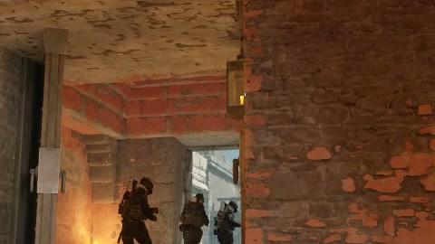 Close-up of the aim point just before the throw
