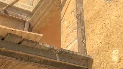 Close-up of the aim point just before the throw