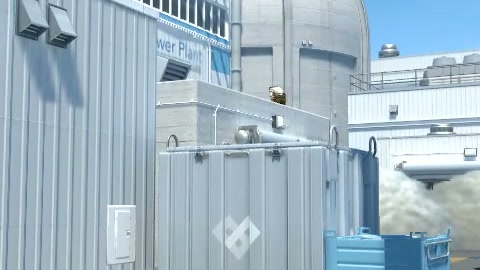 Close-up of the aim point just before the throw
