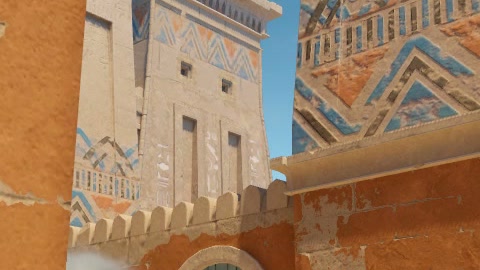 Close-up of the aim point just before the throw