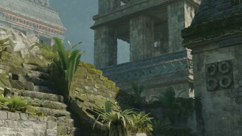 Close-up of the aim point just before the throw