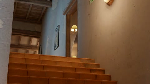 Close-up of the aim point just before the throw