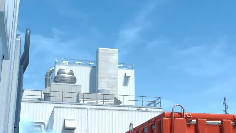 Close-up of the aim point just before the throw