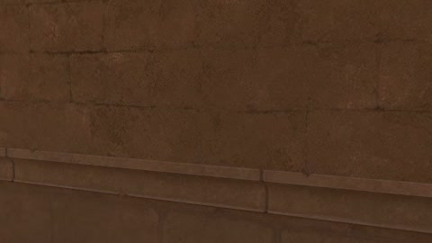Close-up of the aim point just before the throw