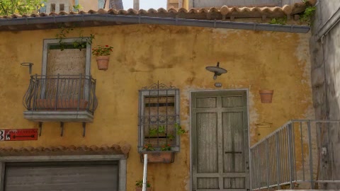 Close-up of the aim point just before the throw