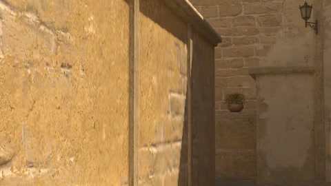 Close-up of the aim point just before the throw