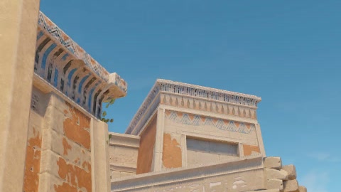 Close-up of the aim point just before the throw