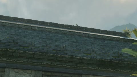 Close-up of the aim point just before the throw