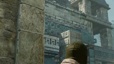 Close-up of the aim point just before the throw
