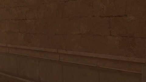 Close-up of the aim point just before the throw