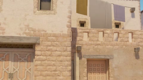 Close-up of the aim point just before the throw