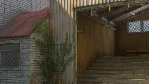 Close-up of the aim point just before the throw