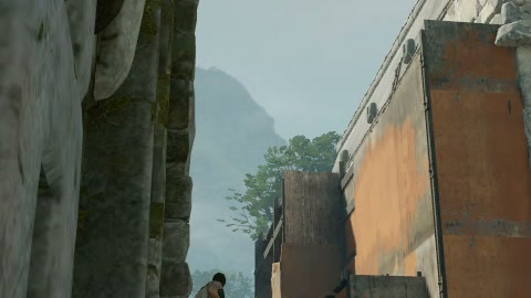 Close-up of the aim point just before the throw
