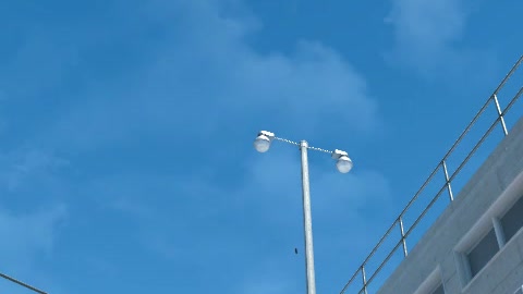 Close-up of the aim point just before the throw