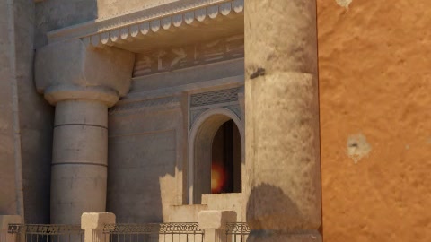 Close-up of the aim point just before the throw