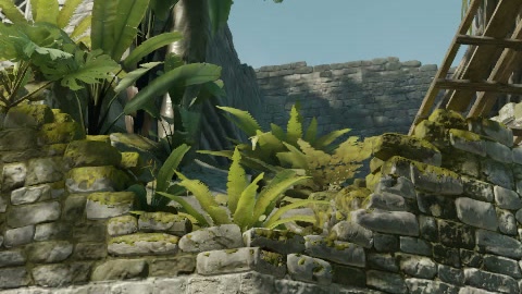 Close-up of the aim point just before the throw