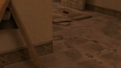 Close-up of the aim point just before the throw