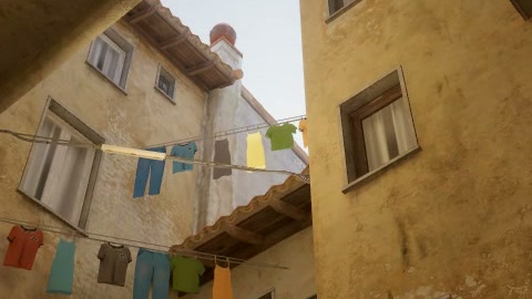 Close-up of the aim point just before the throw