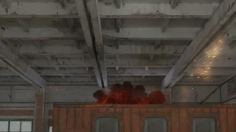 Close-up of the aim point just before the throw