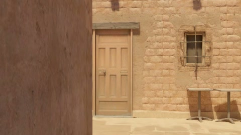 Close-up of the aim point just before the throw