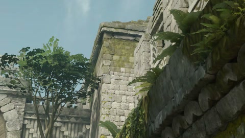 Close-up of the aim point just before the throw