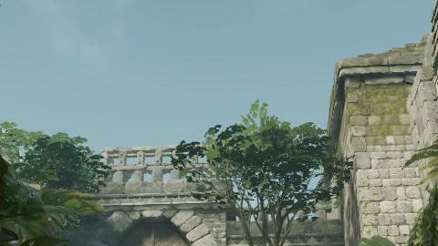 Close-up of the aim point just before the throw