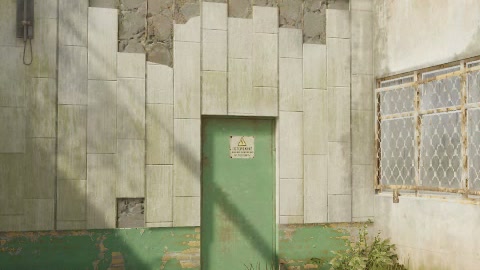 Close-up of the aim point just before the throw