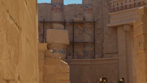 Close-up of the aim point just before the throw