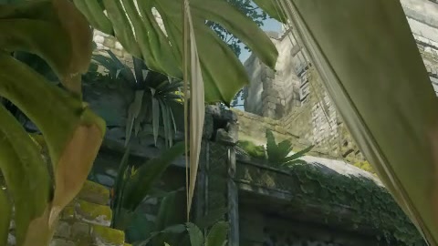 Close-up of the aim point just before the throw