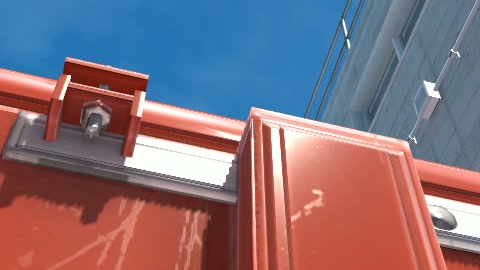 Close-up of the aim point just before the throw