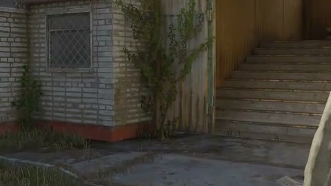 Close-up of the aim point just before the throw