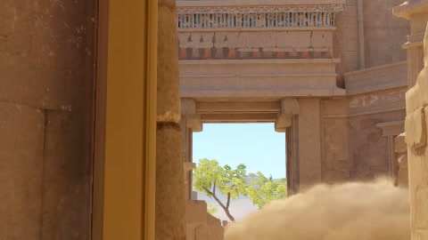 Close-up of the aim point just before the throw
