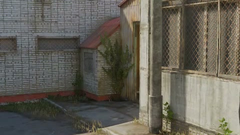Close-up of the aim point just before the throw