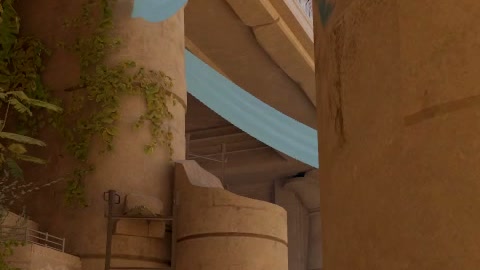 Close-up of the aim point just before the throw