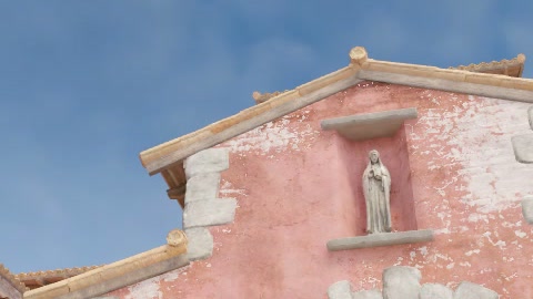 Close-up of the aim point just before the throw