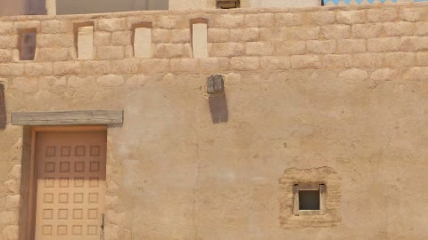 Close-up of the aim point just before the throw