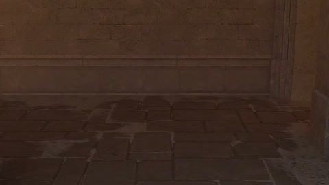 Close-up of the aim point just before the throw