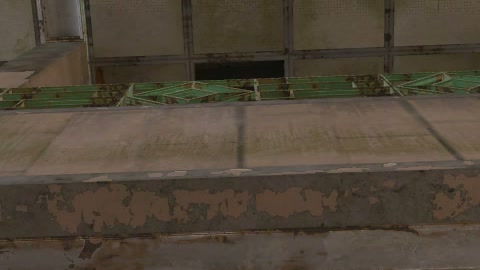 Close-up of the aim point just before the throw