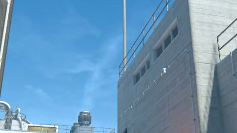 Close-up of the aim point just before the throw