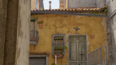 Close-up of the aim point just before the throw