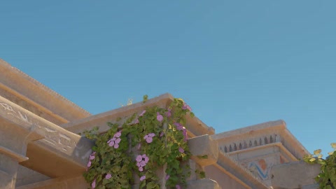 Close-up of the aim point just before the throw