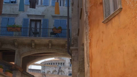 Close-up of the aim point just before the throw