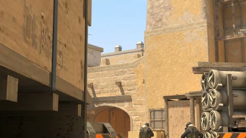 Close-up of the aim point just before the throw